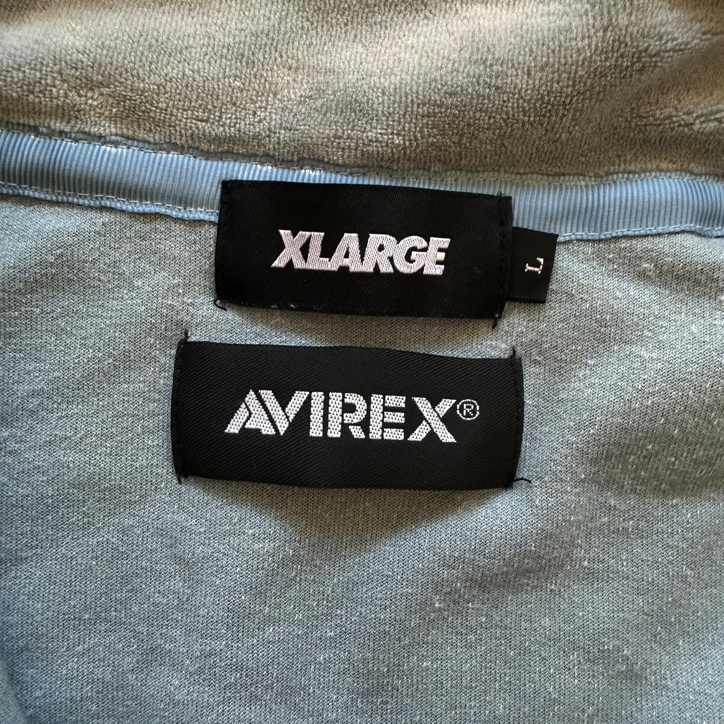 Avirex Lions x XLarge Velour Track Top - L