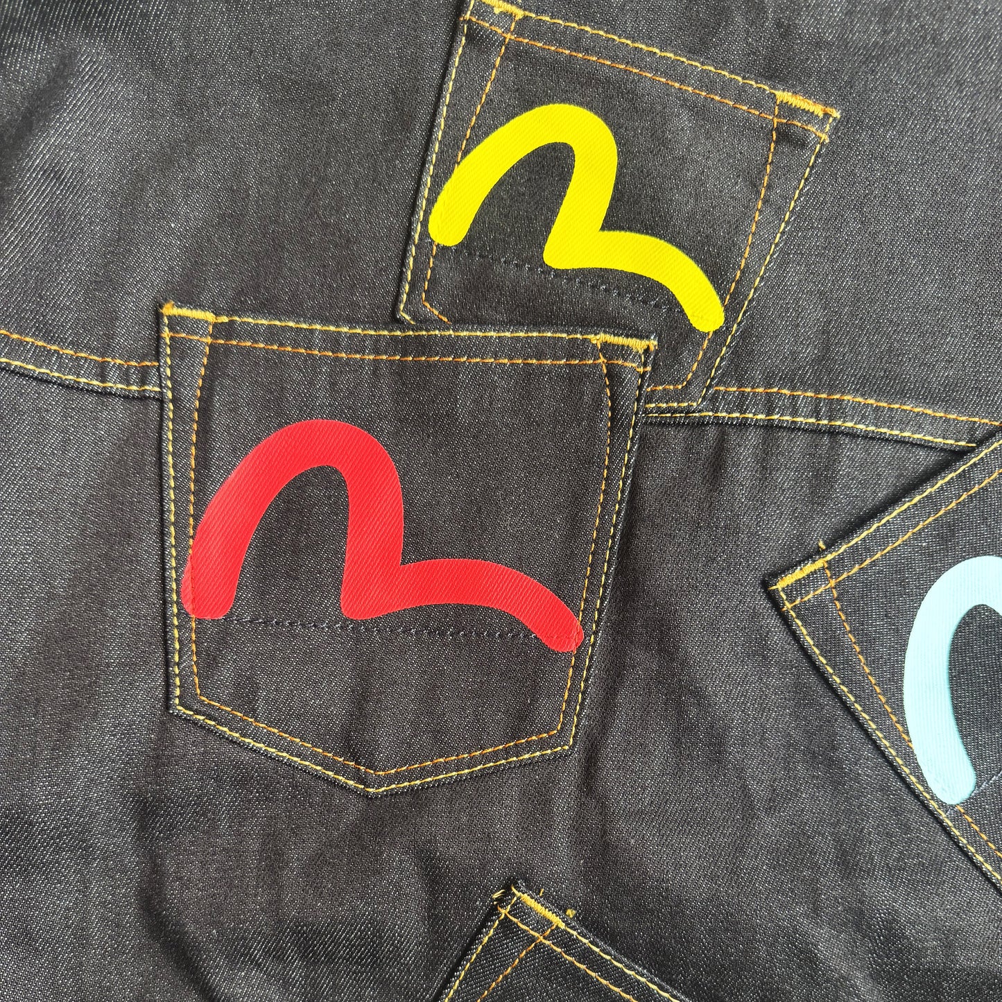 Evisu Multipocket Denim Jacket - S