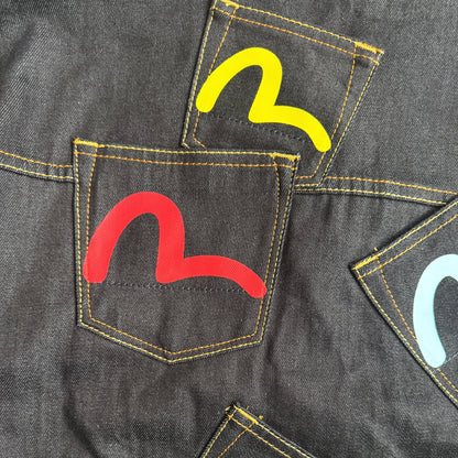 Evisu Multipocket Denim Jacket - S