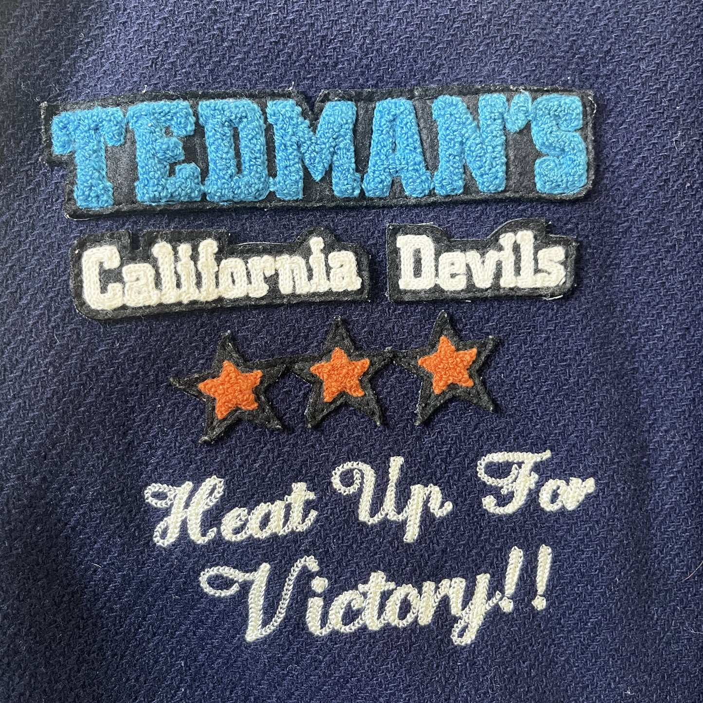 Tedman's 'California Devils' Varsity Jacket - L
