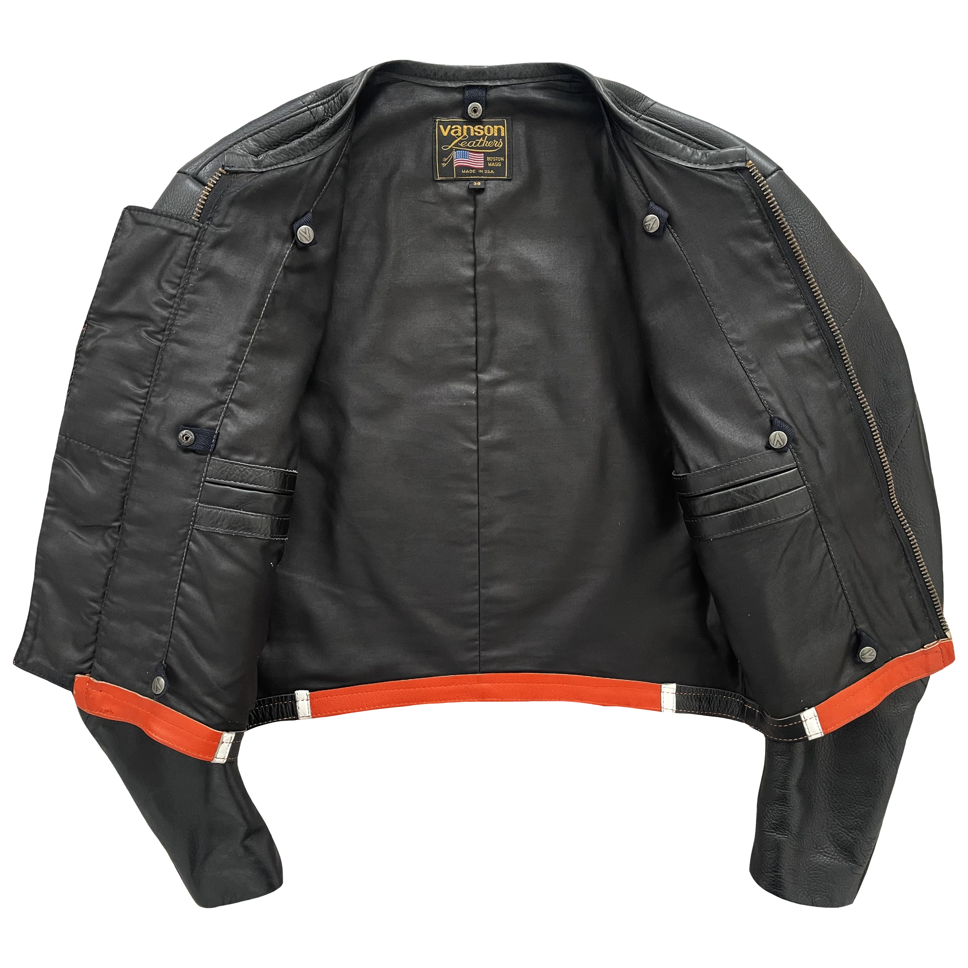Vanson biker jacket cheap