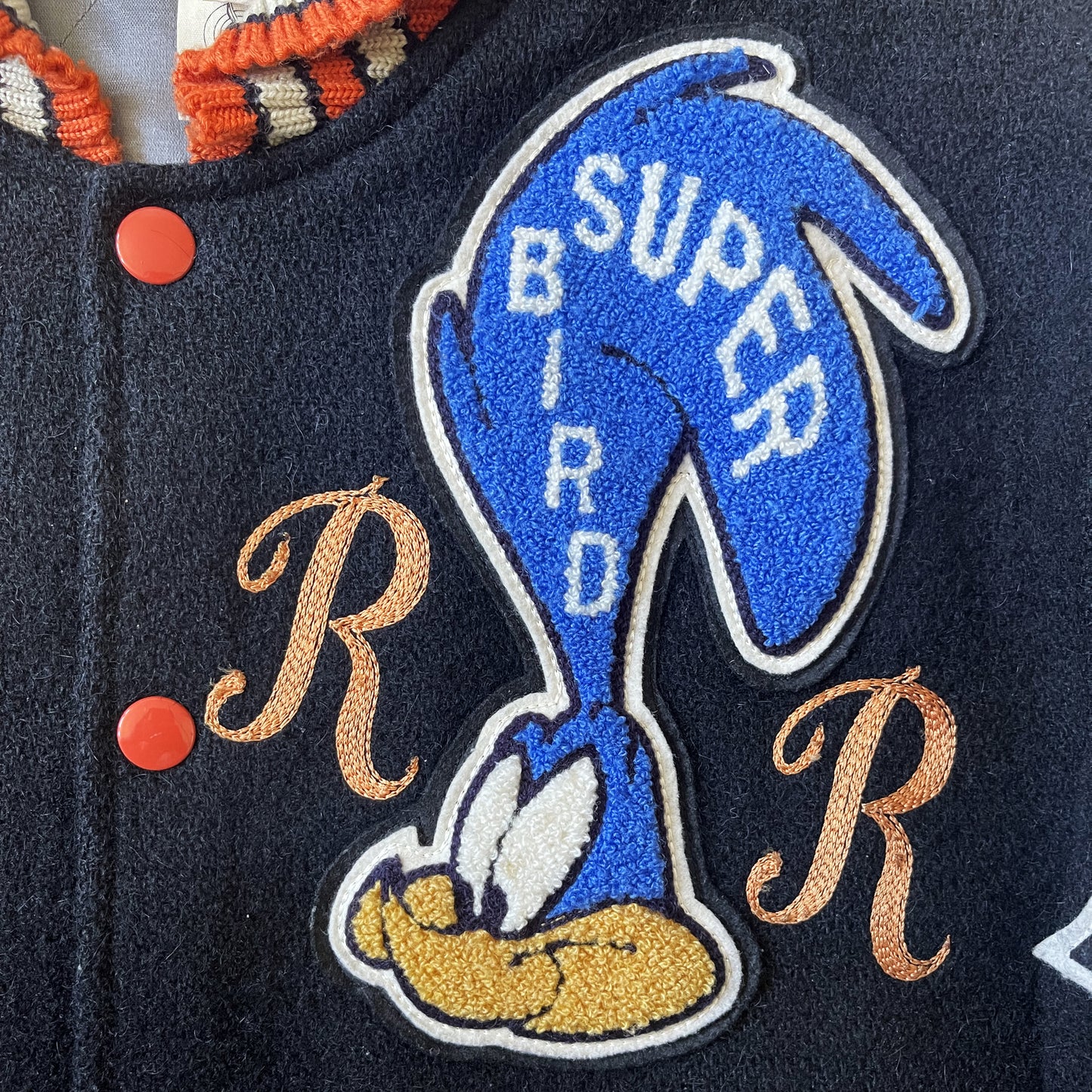 Whitesville Road Runner Drag Race Varsity Jacket - M