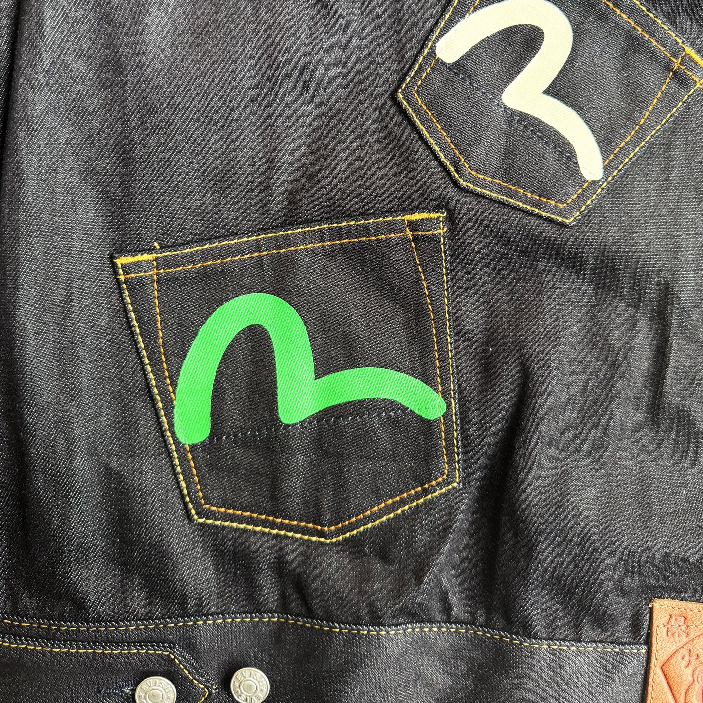 Evisu Multipocket Denim Jacket - S