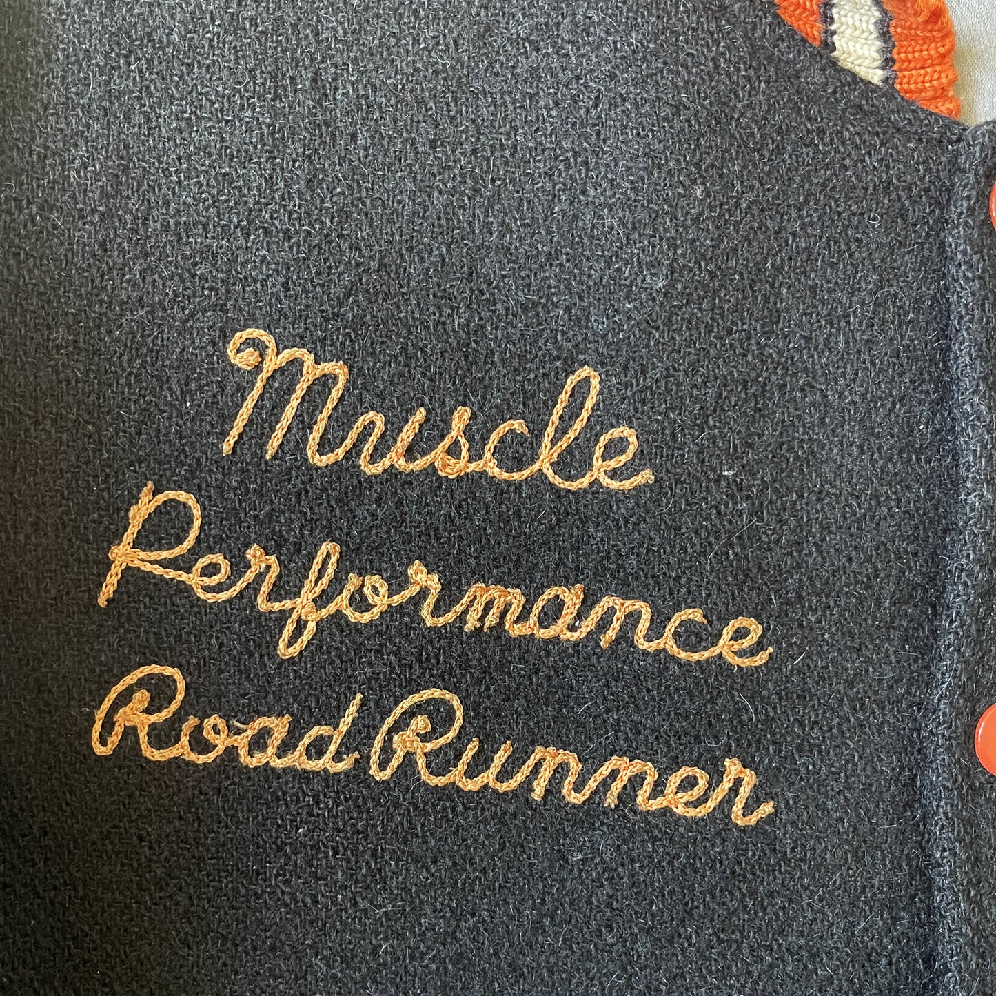 Whitesville Road Runner Drag Race Varsity Jacket - M
