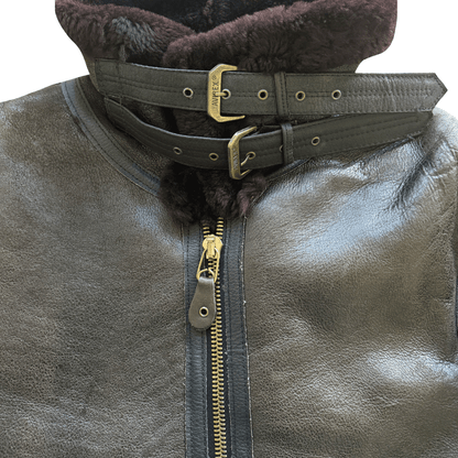 Avirex B-3 Sheepskin Aviator Flight Jacket - M