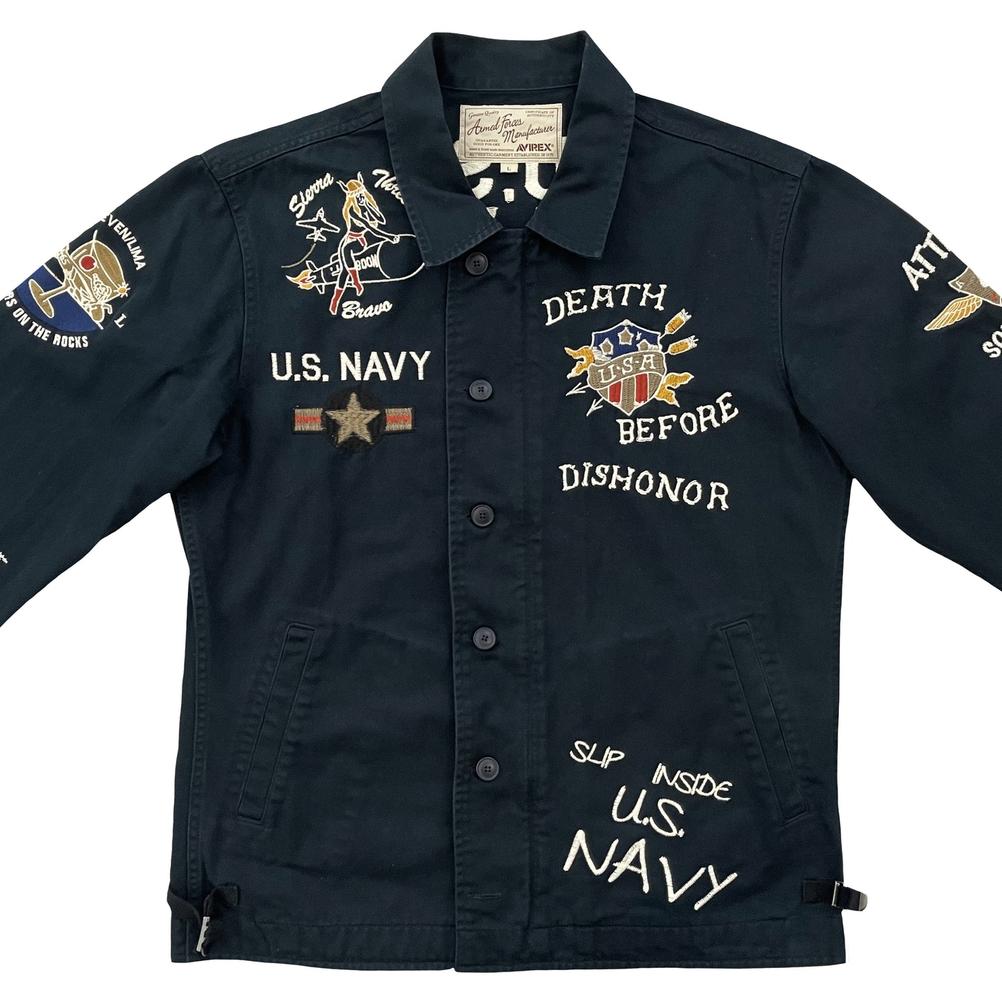 Avirex US Navy Seals Military Field Jacket - M