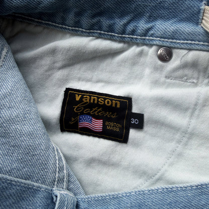 Vanson Leathers Bone Denim Shorts - W30"
