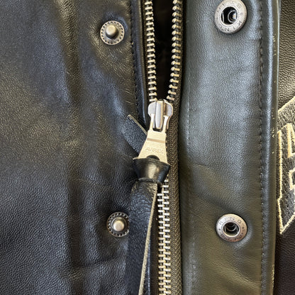 Avirex Wild Bears Leather Varsity Jacket 