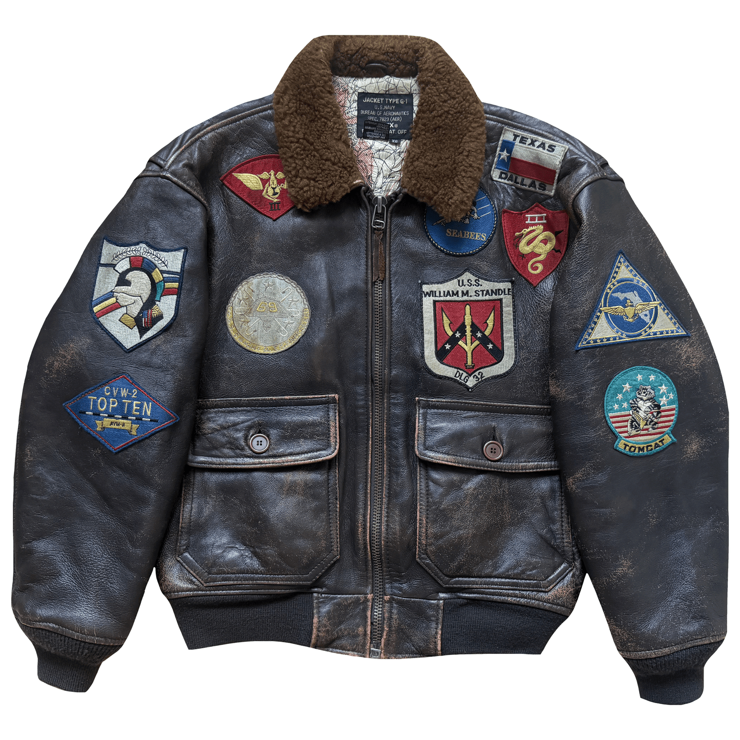 Avirex 1991 Top Gun G-1 Flight Jacket - XS/S