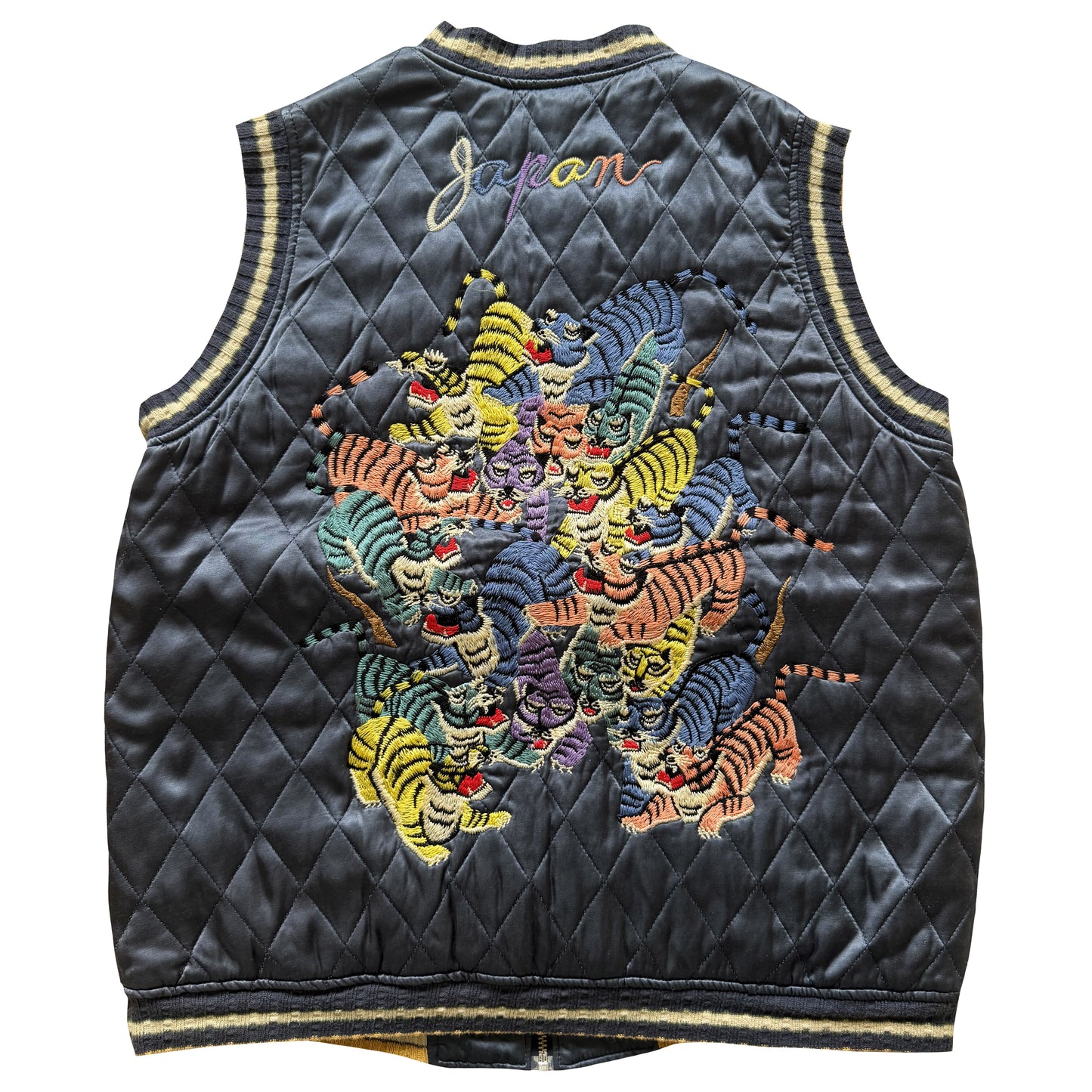 Kapital Hyakichiko Sukajan '100 Tigers' Vest - M