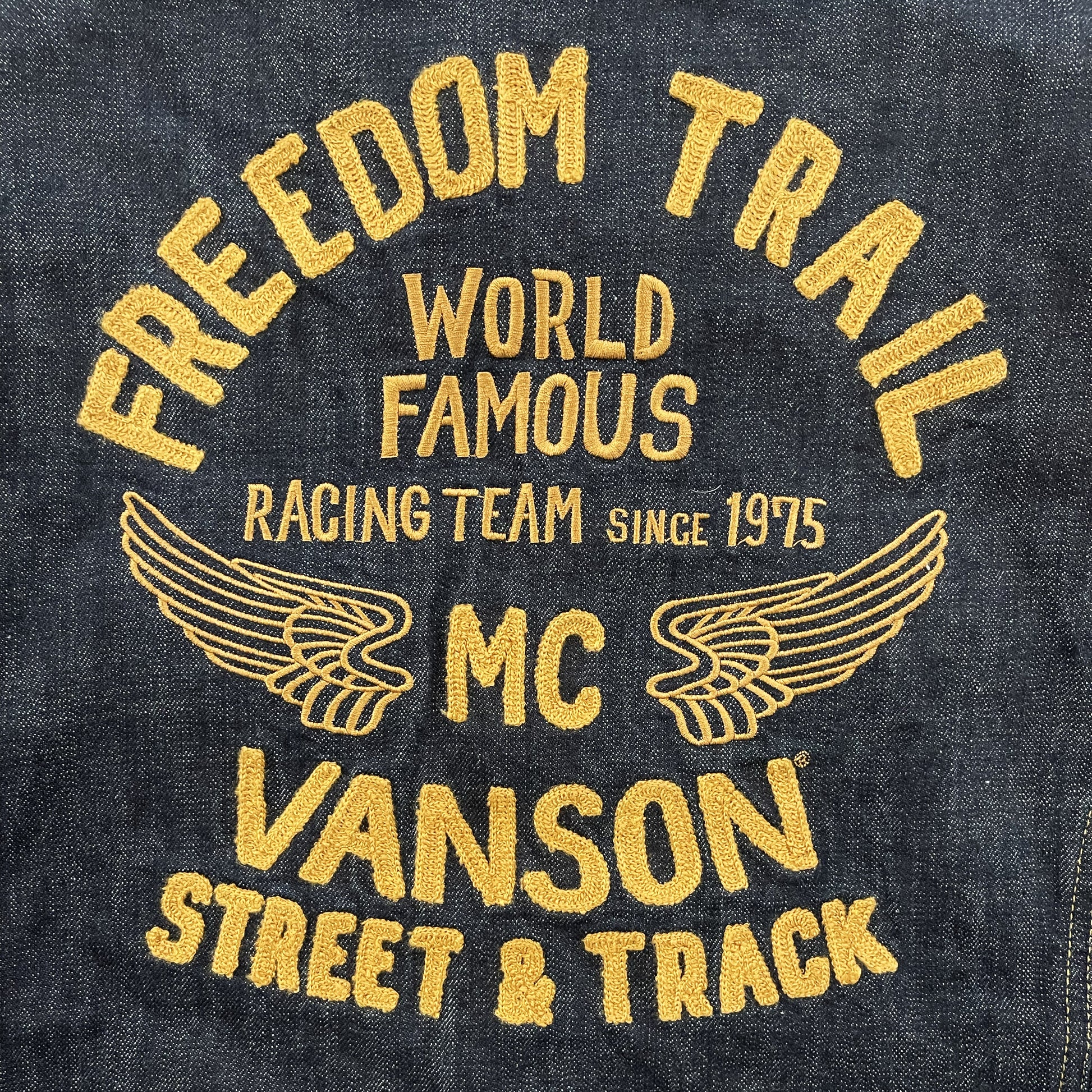 Vanson Leathers Denim Jacket