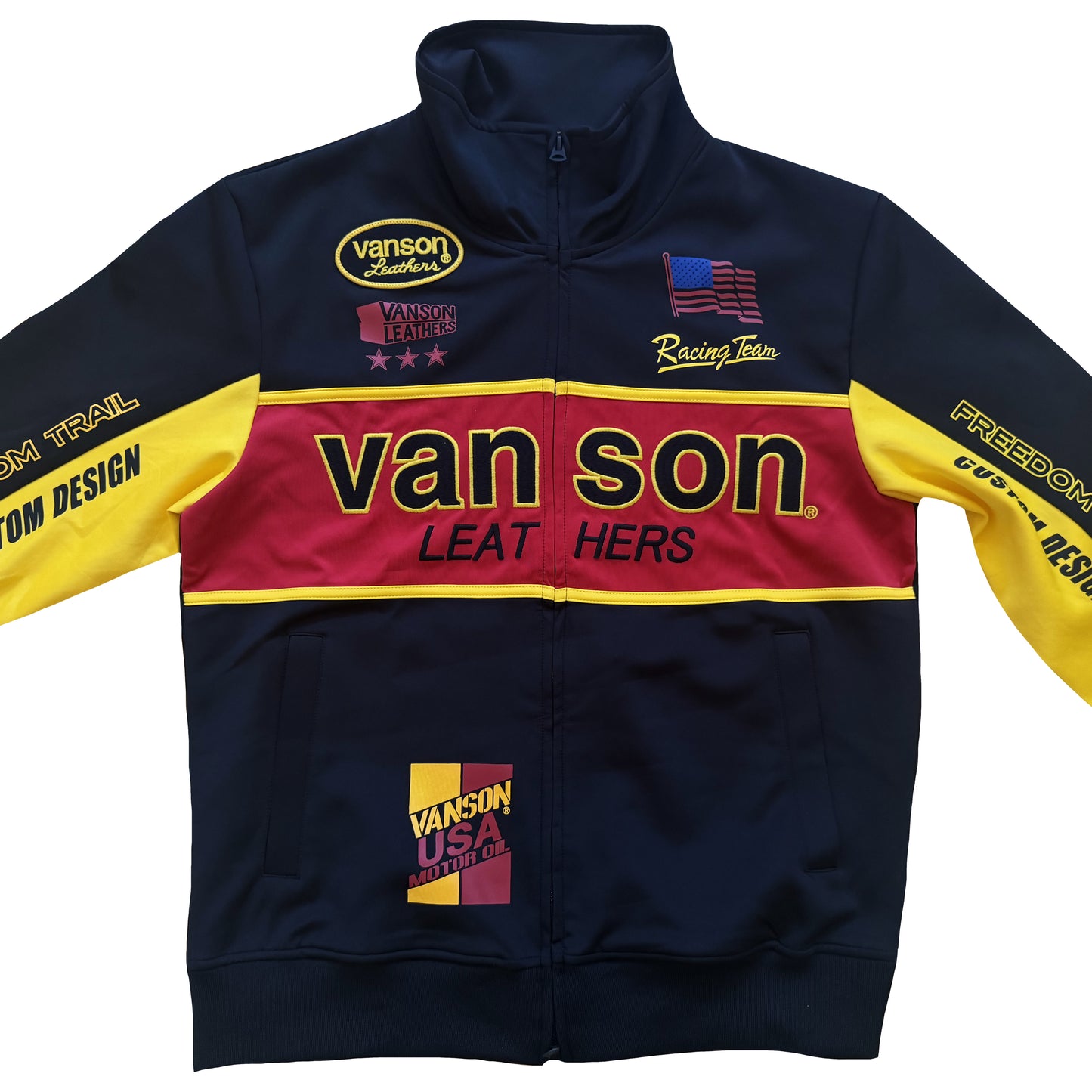 Vanson Leathers Race Team Track Top - L
