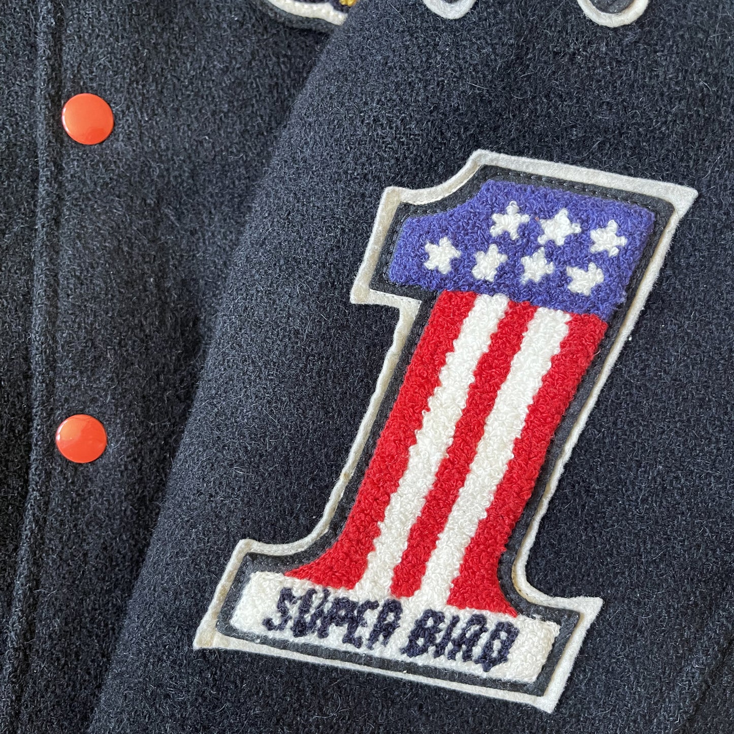 Whitesville Road Runner Drag Race Varsity Jacket - M