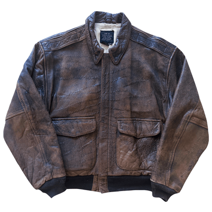 Avirex 1988 Original A2 Leather Flight Jacket - M