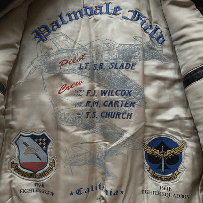 Avirex 'Second Chance' 1992 A2 Leather Flight Jacket - S / M