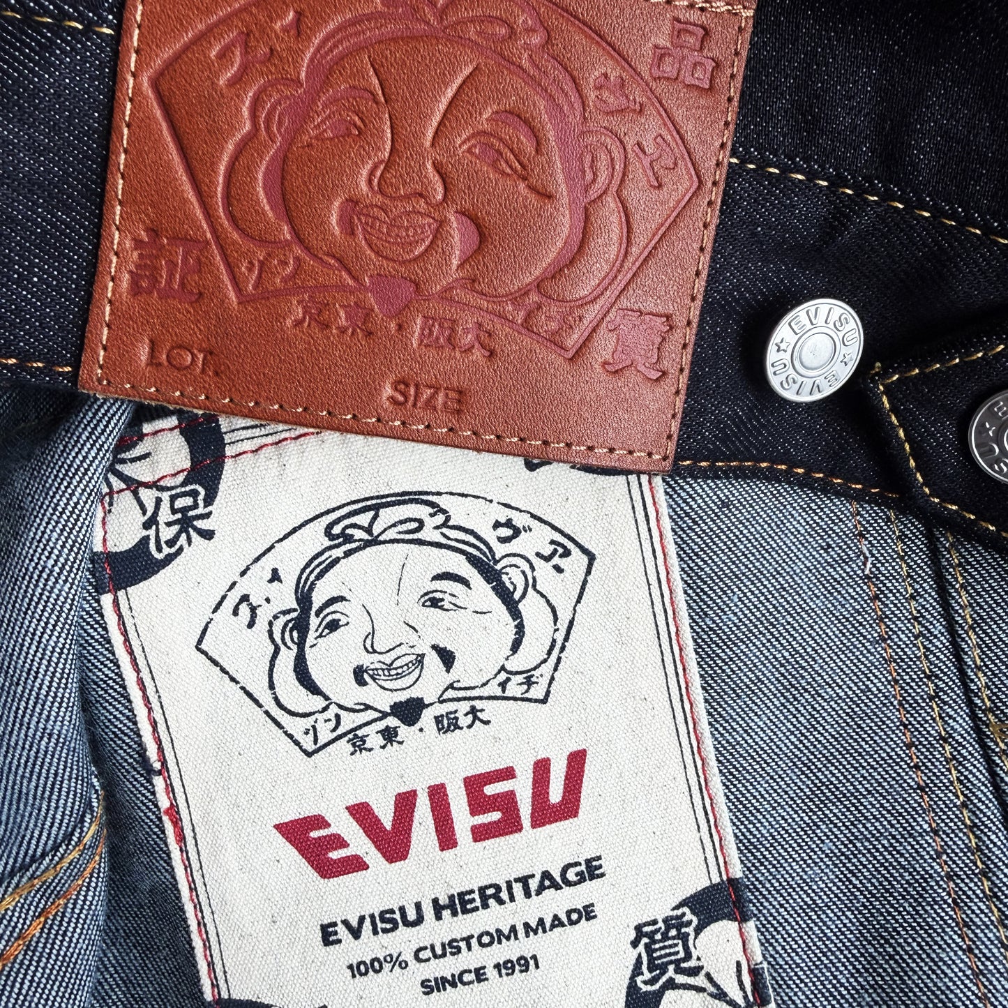 Evisu Multipocket Denim Jacket - S