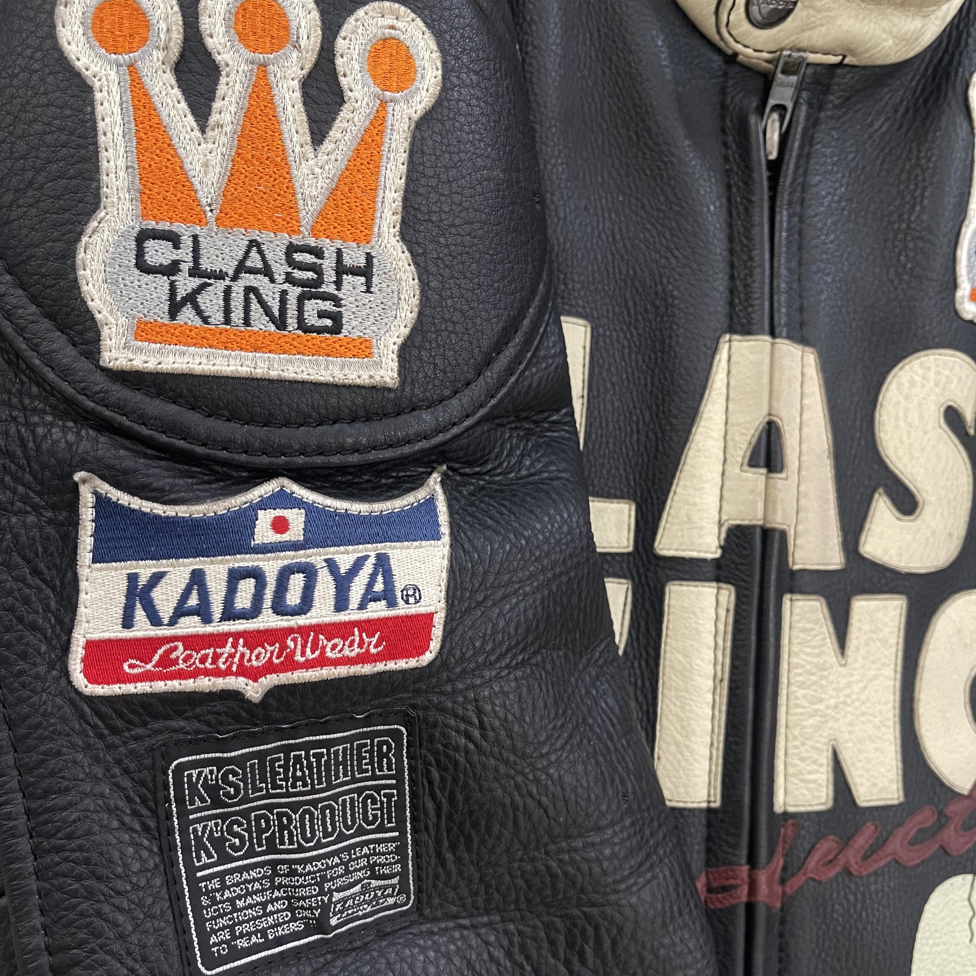 Kadoya Leather Racer Jacket