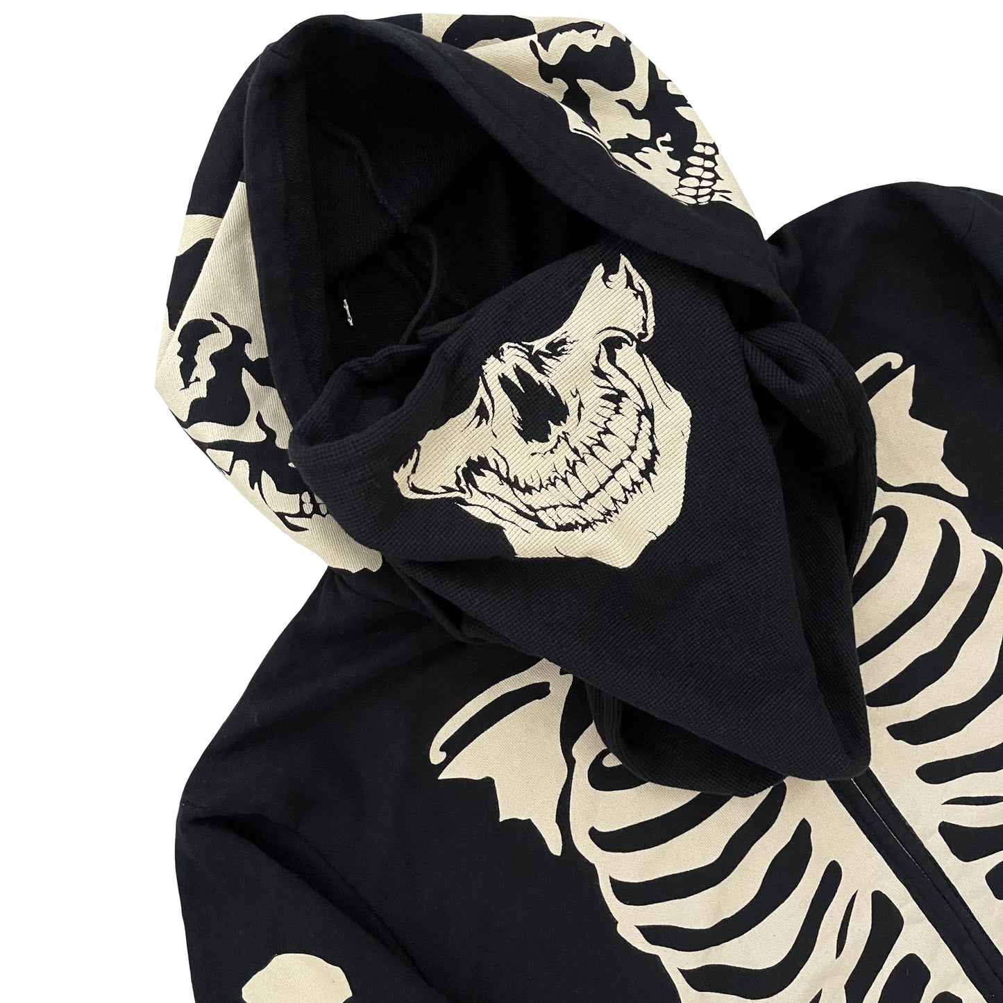 Vanson Leathers Skeleton Hoodie - XXL