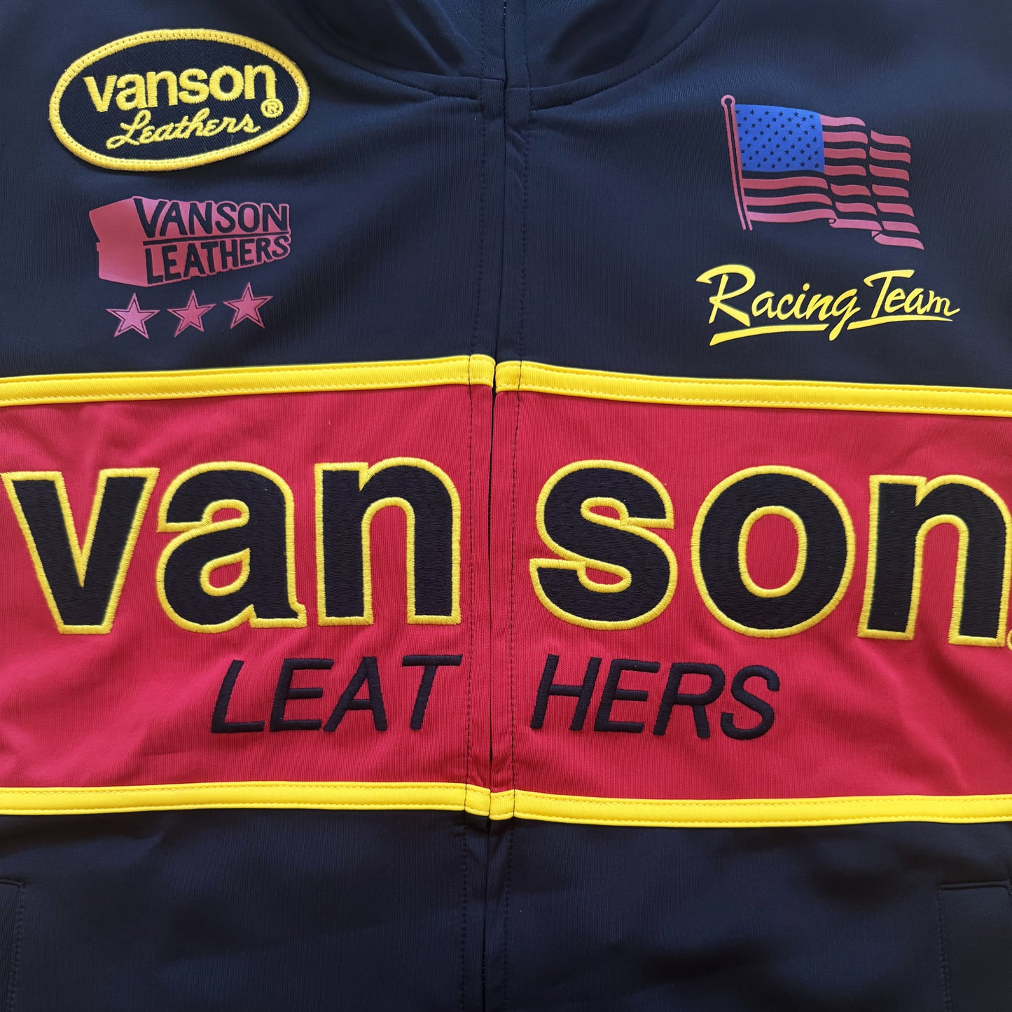 Vanson Leathers Race Team Track Top - L