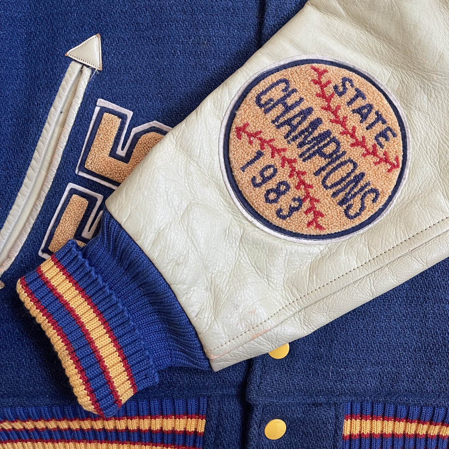 Whitesville 'Winning Ugly' Varsity Jacket - L