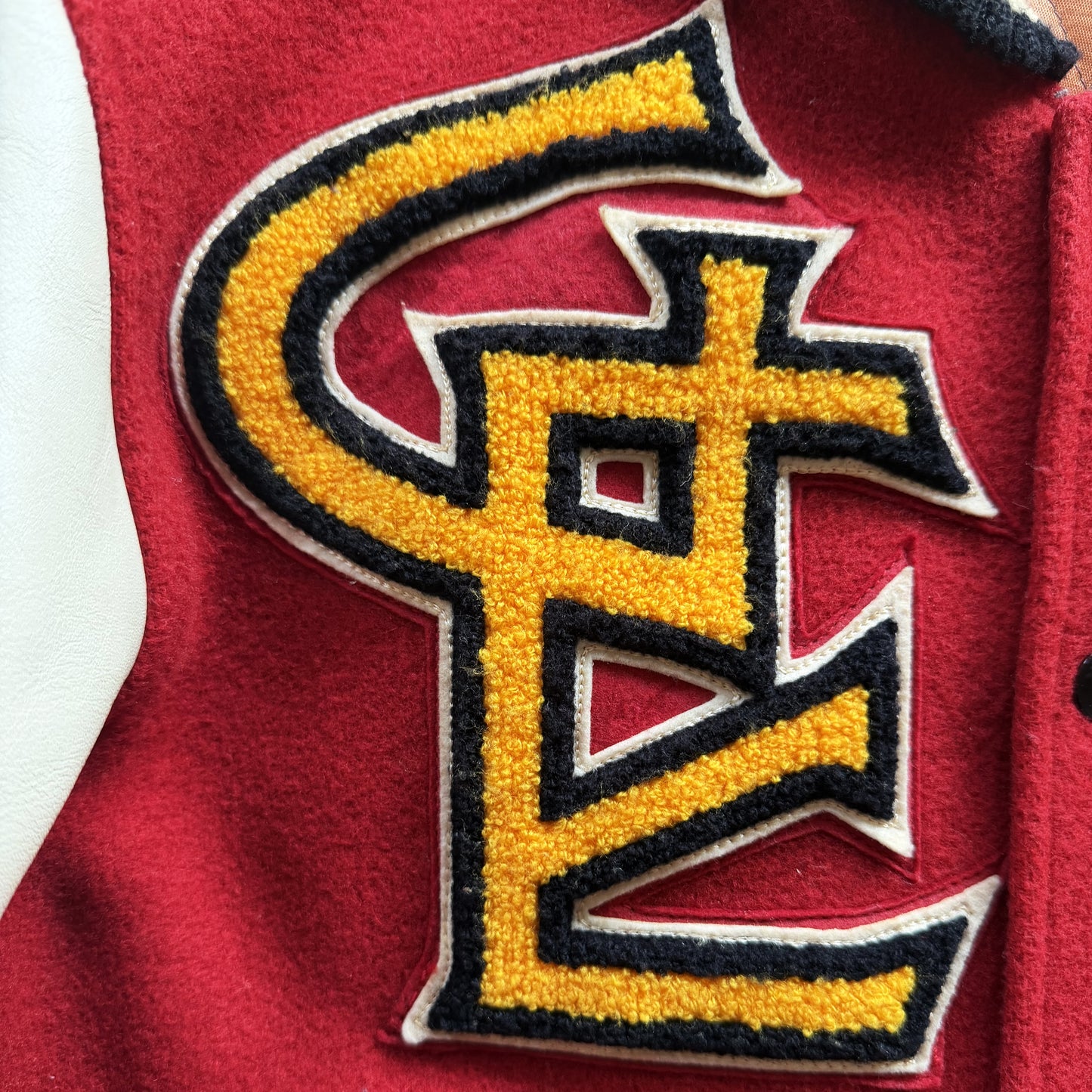 Whitesville 'Golden Eagles' Varsity Jacket - M