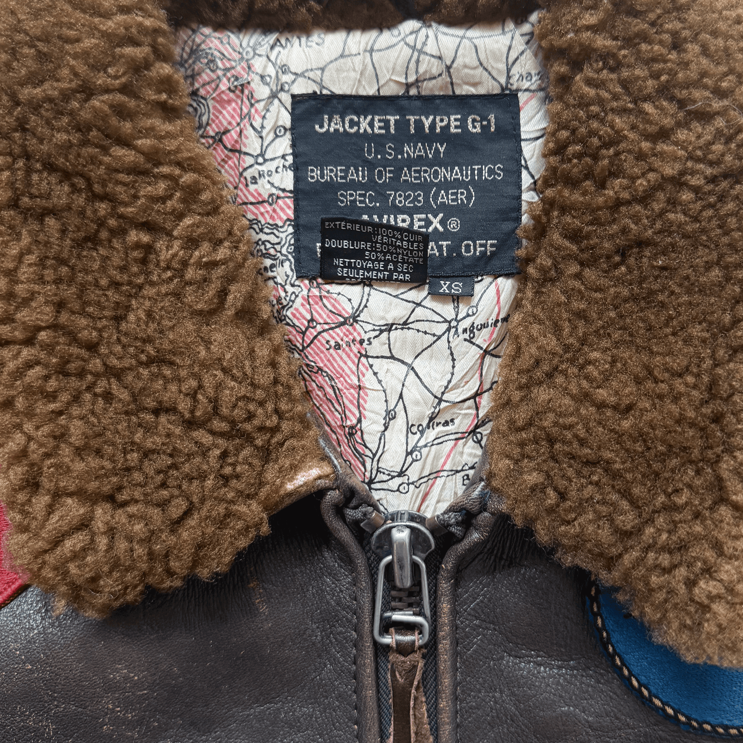 Avirex 1991 Top Gun G-1 Flight Jacket - XS/S