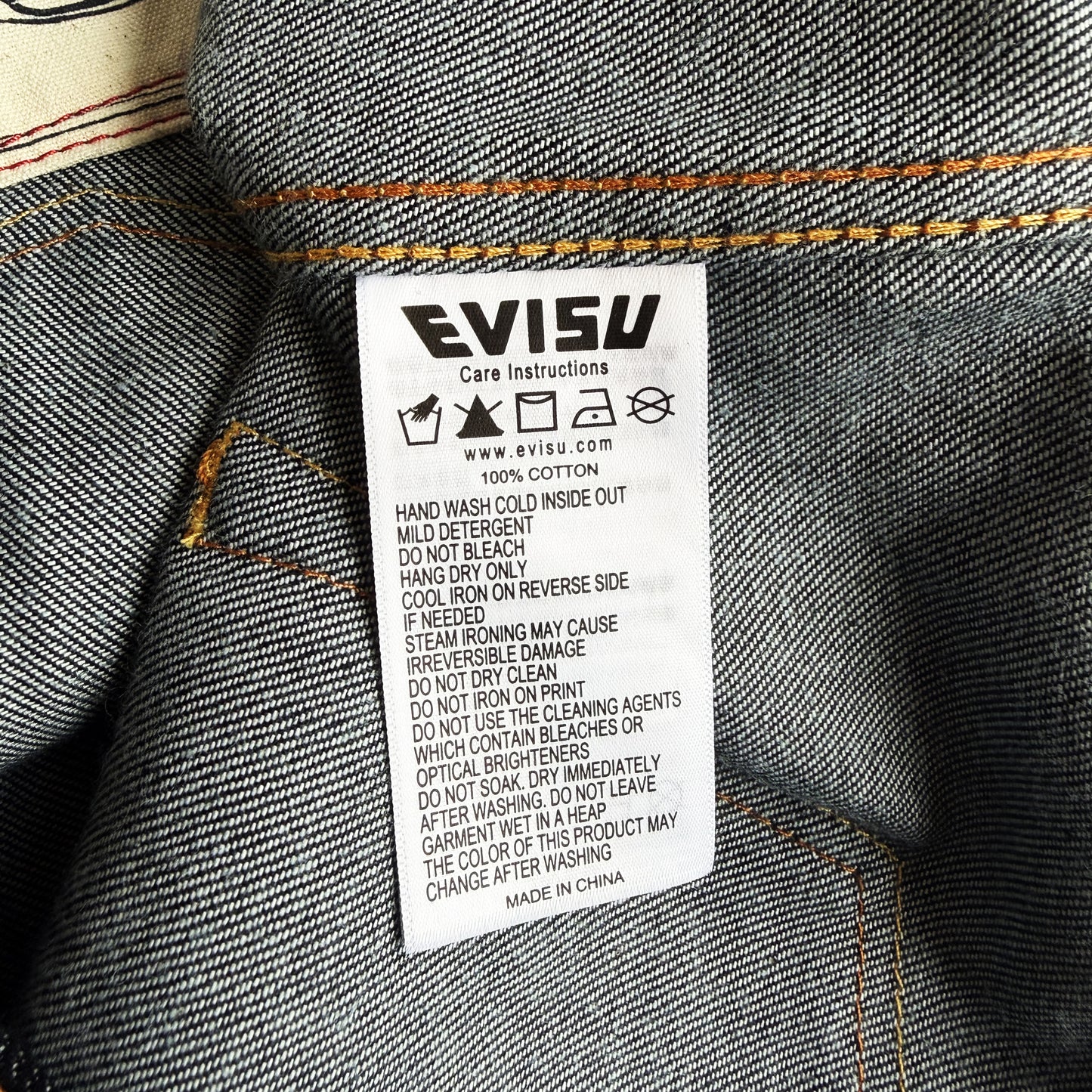Evisu Multipocket Denim Jacket - S