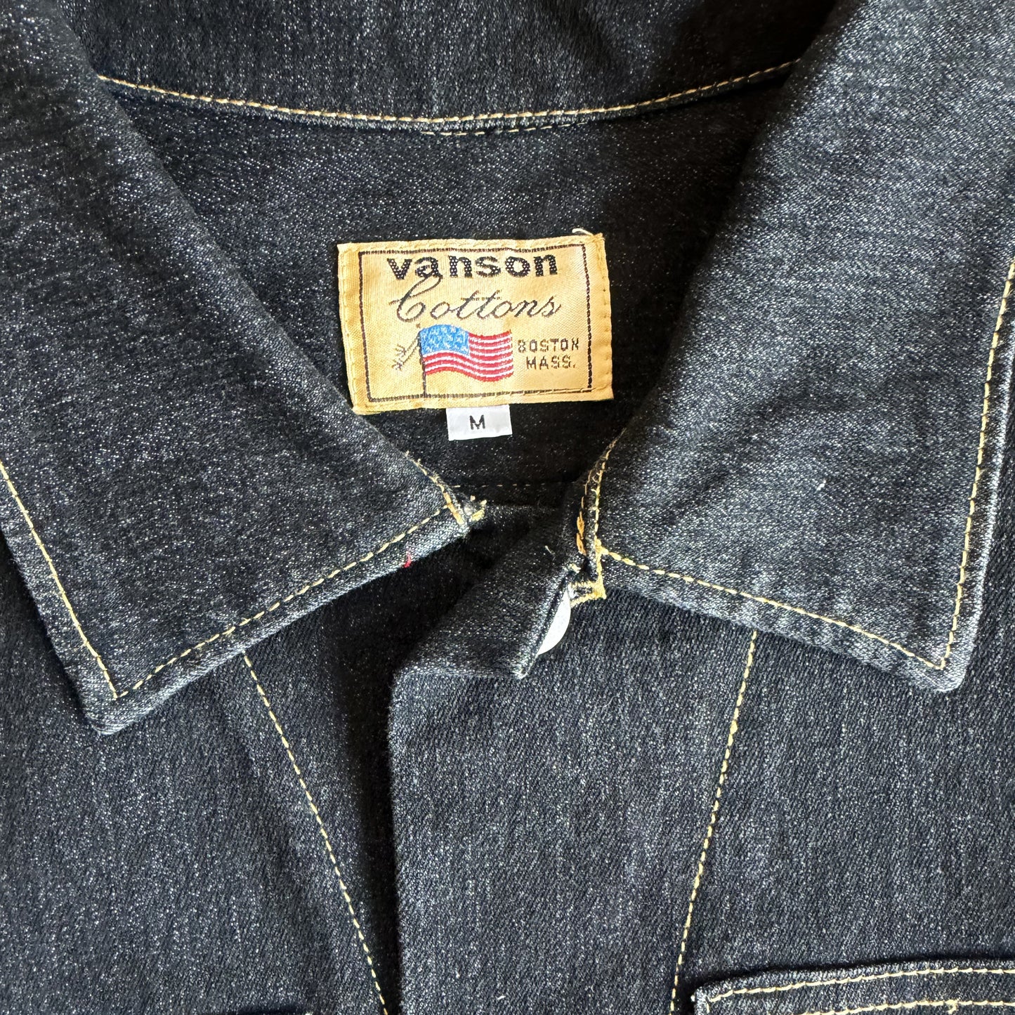 Vanson Leathers Denim Overalls - M
