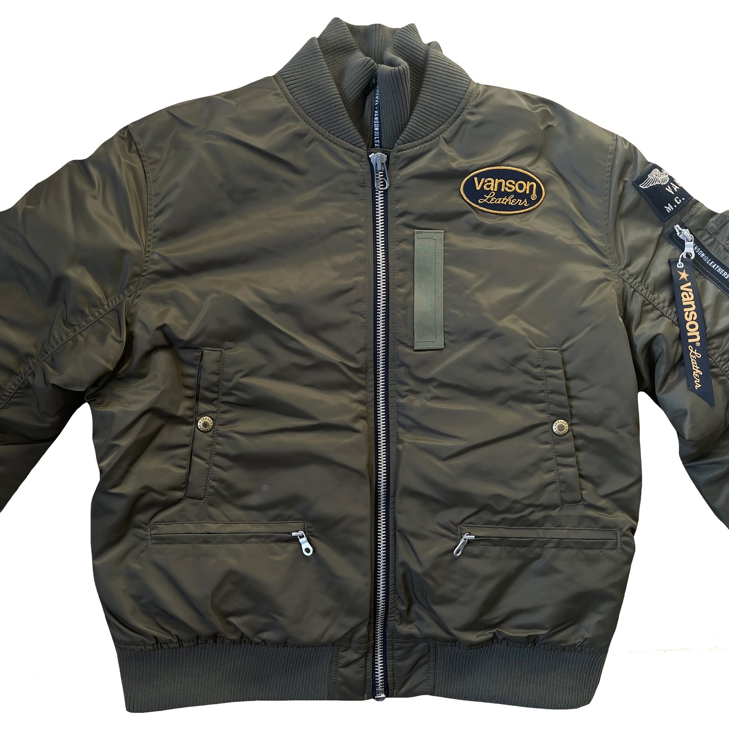 Vanson Leathers MA1 Bomber Jacket - XXL