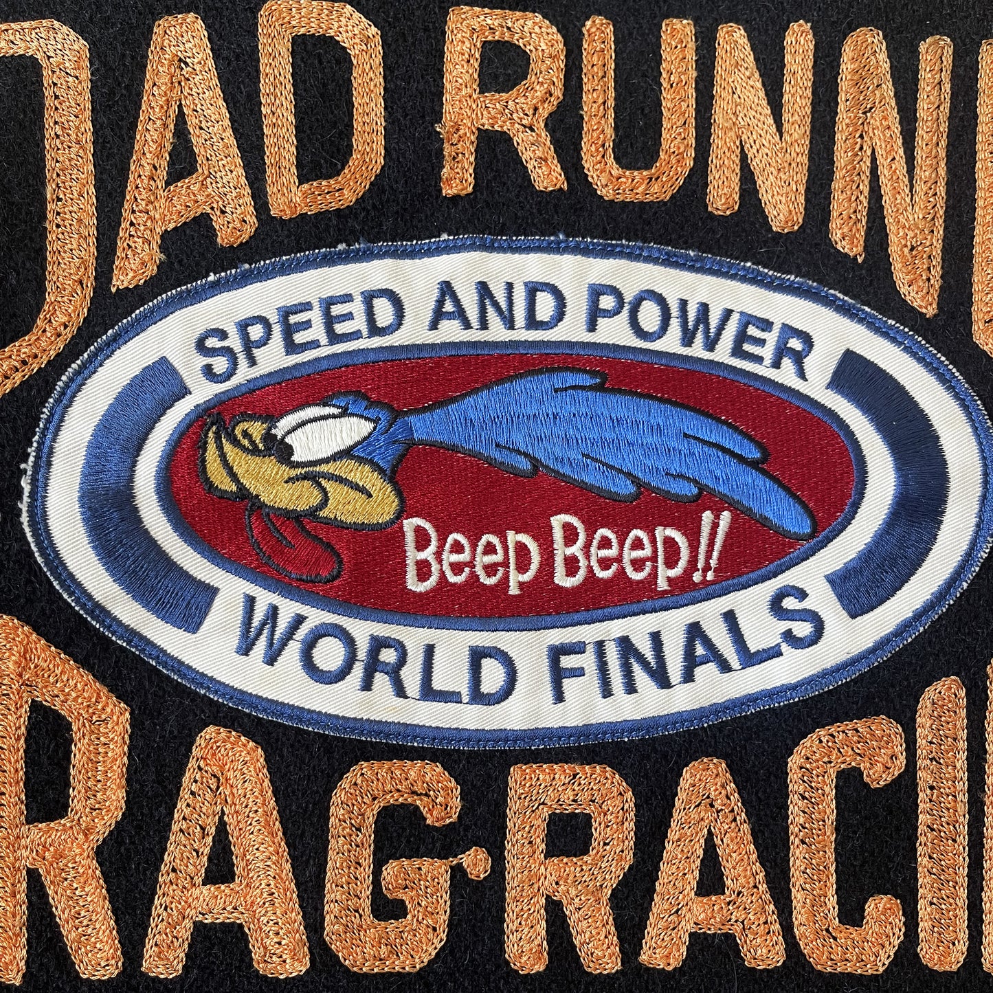 Whitesville Road Runner Drag Race Varsity Jacket - M