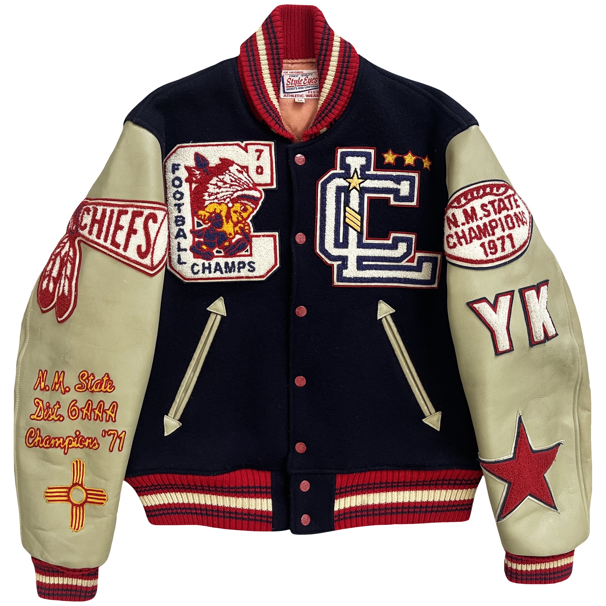 Style Eyes Varsity Jacket