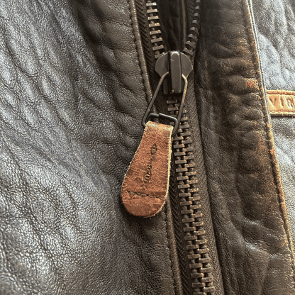 Avirex 'Lucky Strike' A2 Leather Flight Jacket - S / M