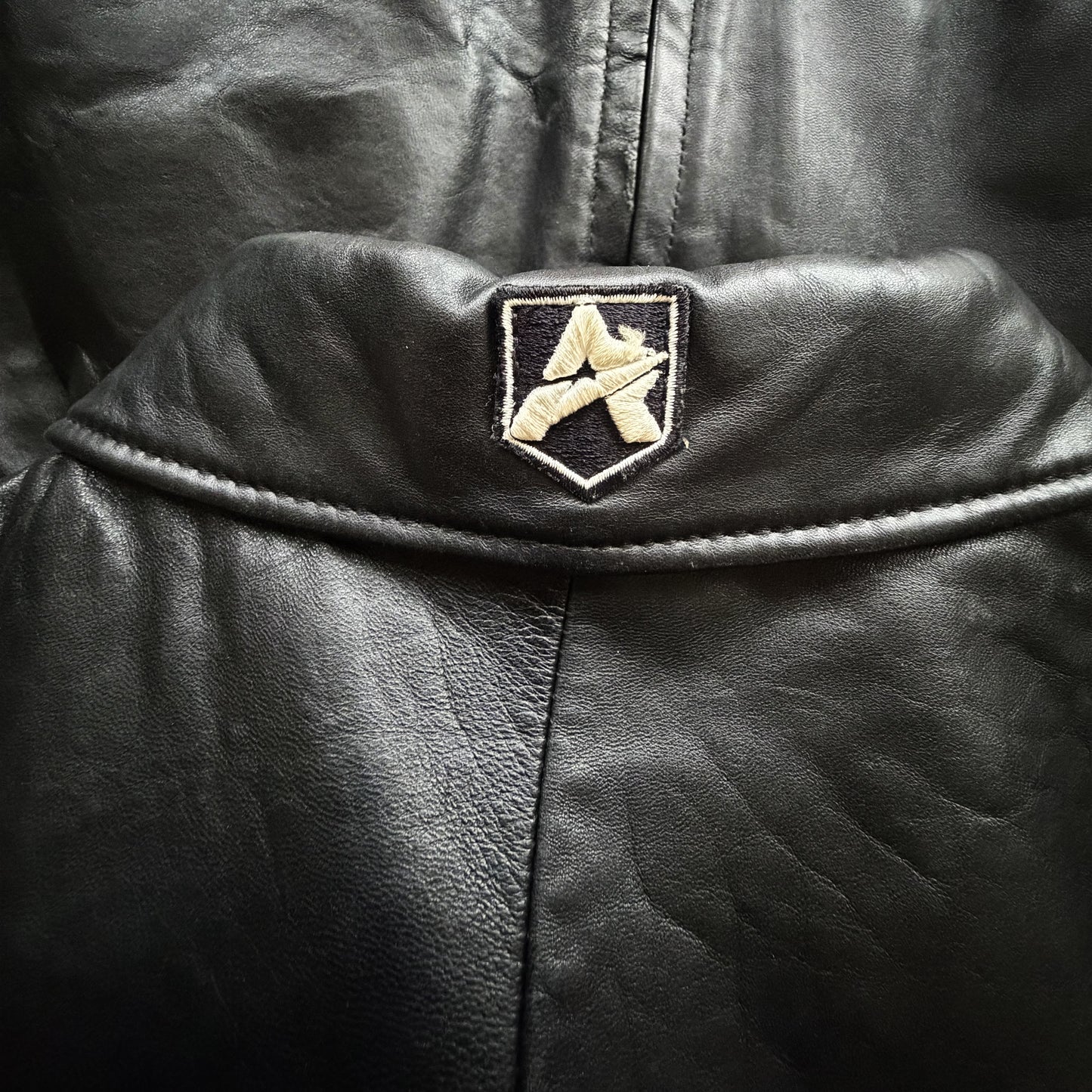 Avirex 'Kajukenbo' Martial Arts Leather Varsity Jacket - XXL