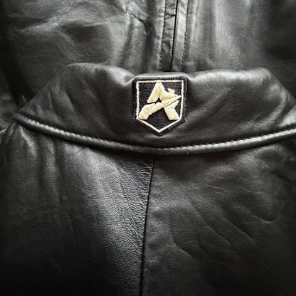 Avirex 'Kajukenbo' Martial Arts Leather Varsity Jacket - XXL