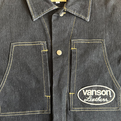 Vanson Leathers Denim Overalls - M