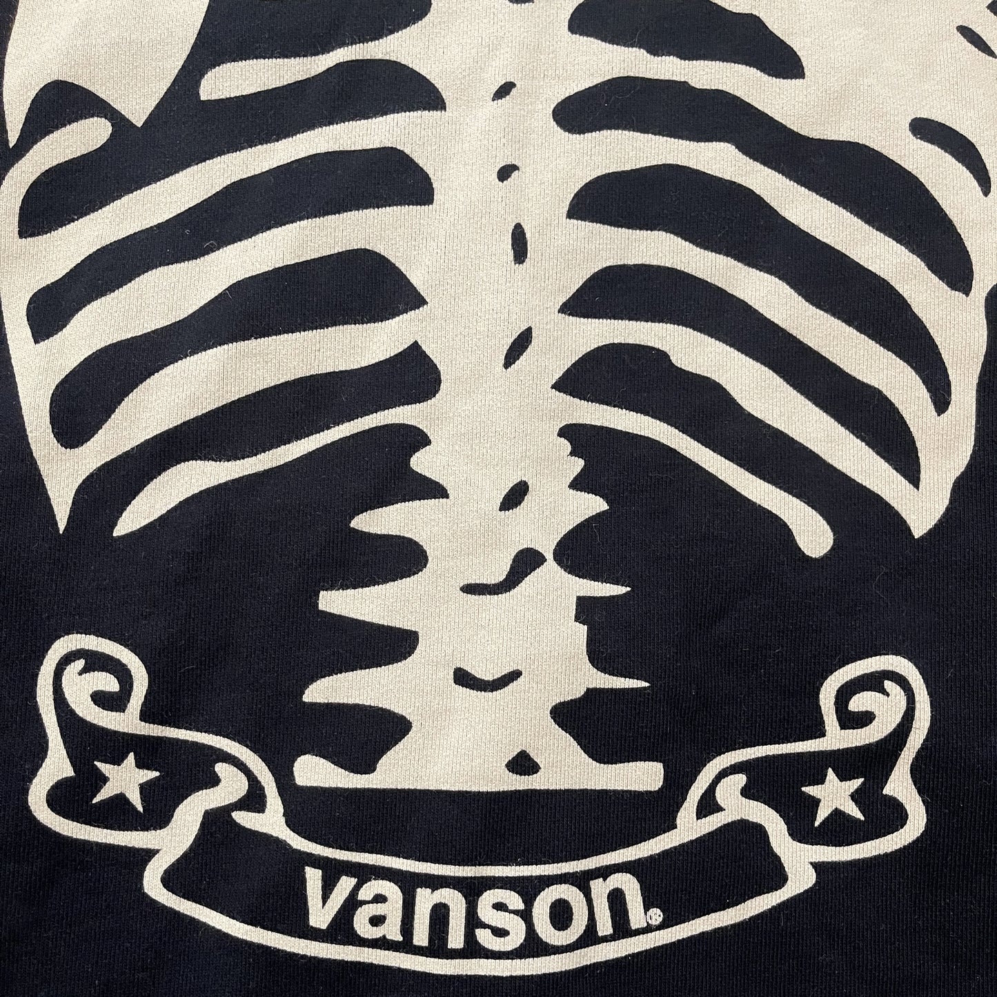 Vanson Leathers Skeleton Hoodie - XXL