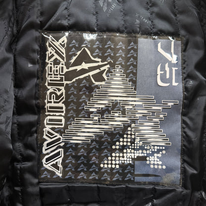 Avirex 'Kajukenbo' Martial Arts Leather Varsity Jacket - XXL