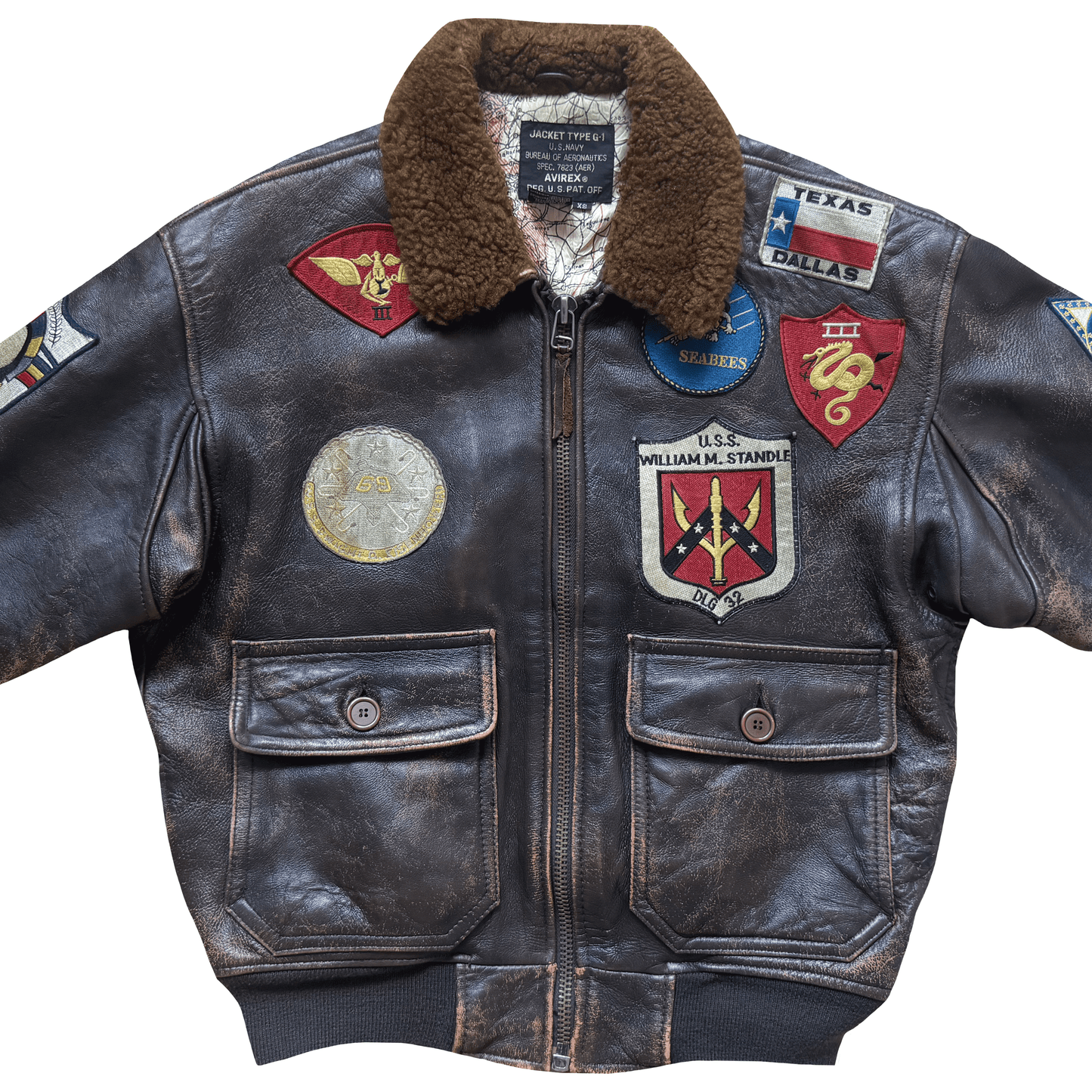 Avirex 1991 Top Gun G-1 Flight Jacket - XS/S