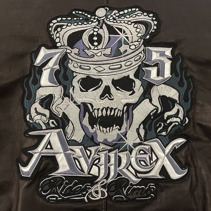 Avirex Leather Varsity Jacket