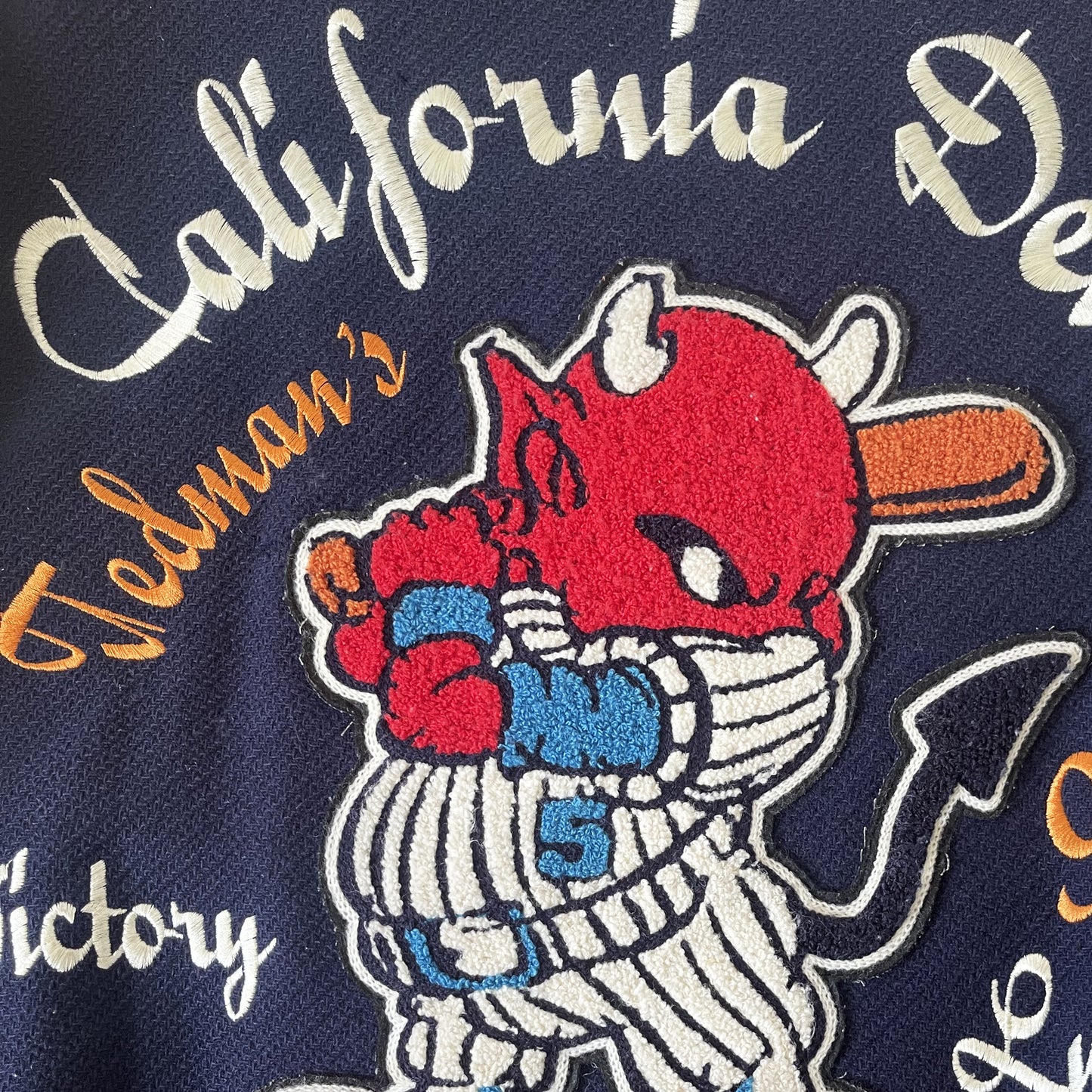 Tedman's 'California Devils' Varsity Jacket - L