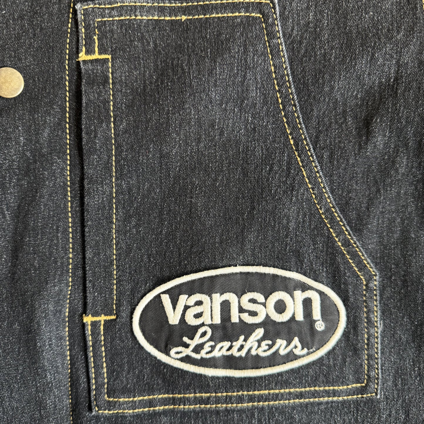 Vanson Leathers Denim Overalls - M