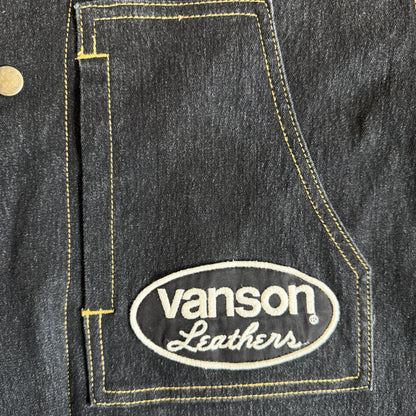 Vanson Leathers Denim Overalls - M