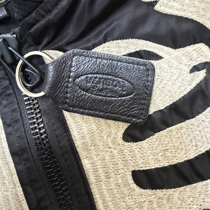 Vanson Leathers Skeleton Bomber Jacket - L