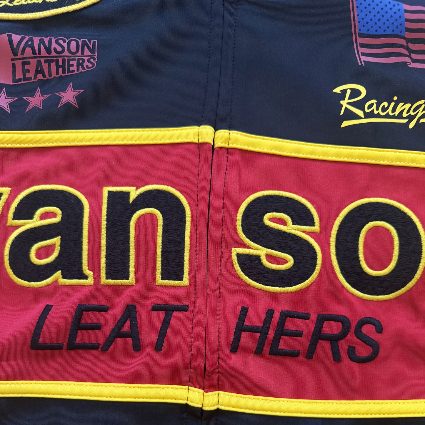 Vanson Leathers Race Team Track Top - L