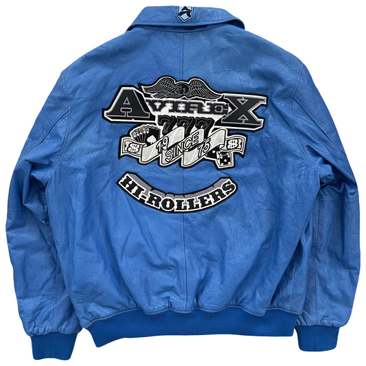 Avirex Leather Varsity Jacket