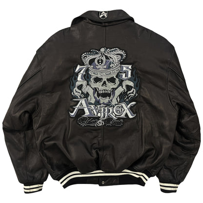 Avirex Leather Varsity Jacket