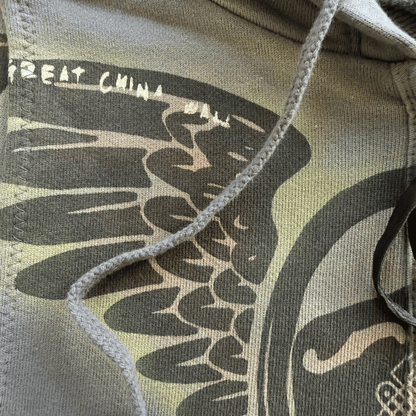The Great China Wall 'Rocker' Sleeveless Hoodie - XS