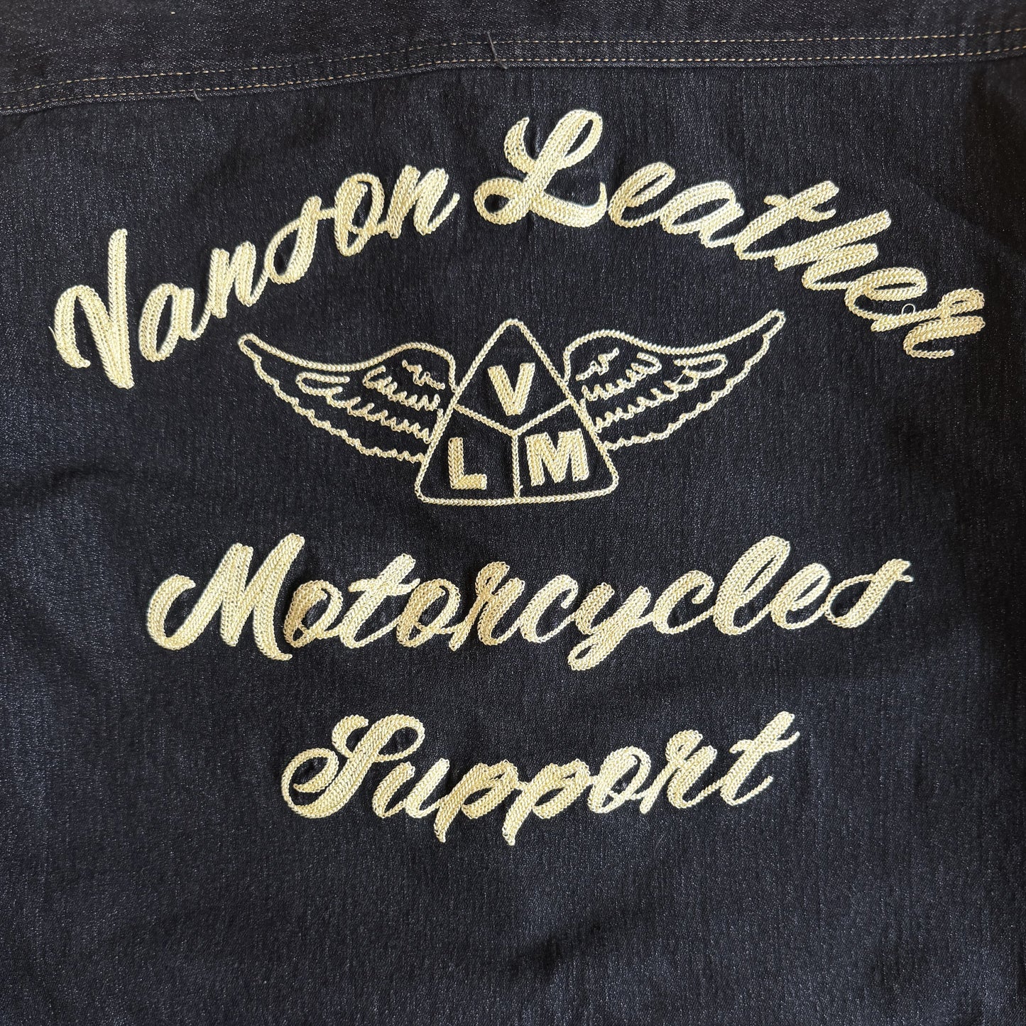 Vanson Leathers Denim Overalls - M