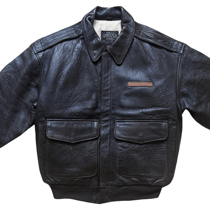 Avirex 'The K.O Kid' 1991 A2 Leather Flight Jacket - XS / S