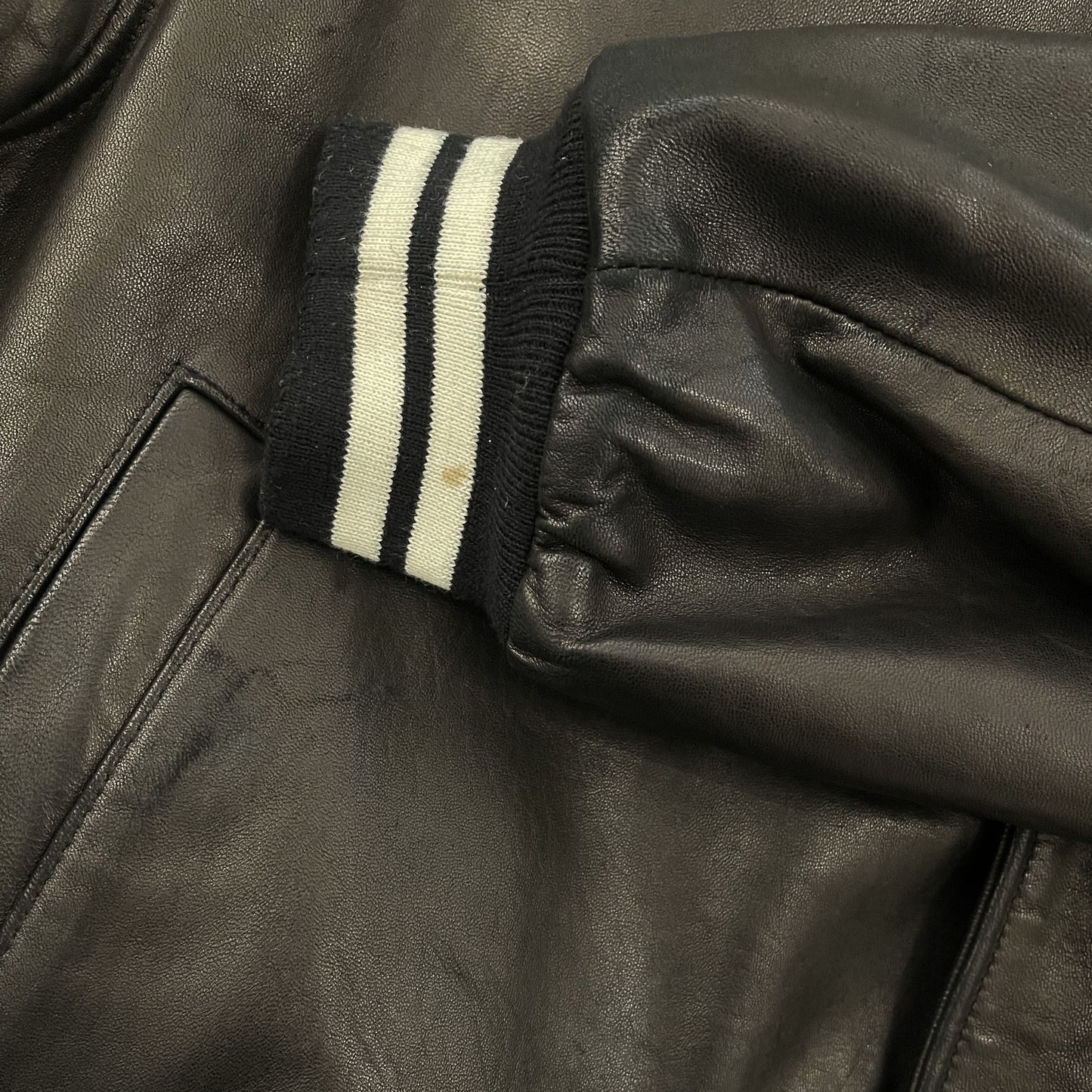 Avirex Leather Varsity Jacket